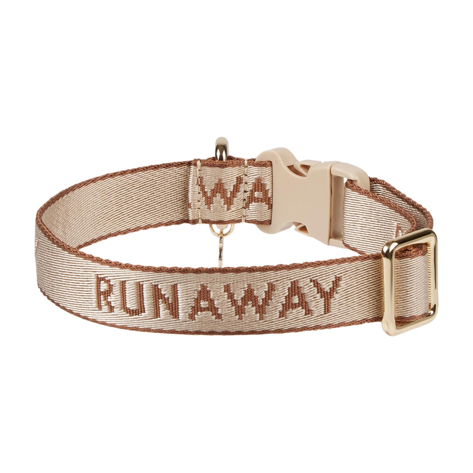 Karen Walker Runaway Woven Dog Collar